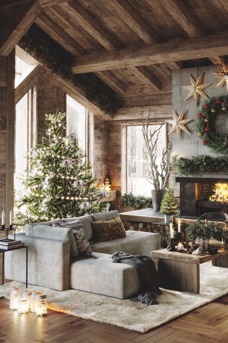Udoban praznični dom spreman za proslavu novogodišnjih i božićnih praznika